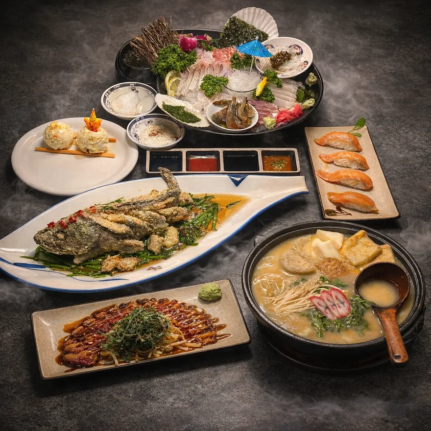 오마카세 코스 · 4인 기준 사진