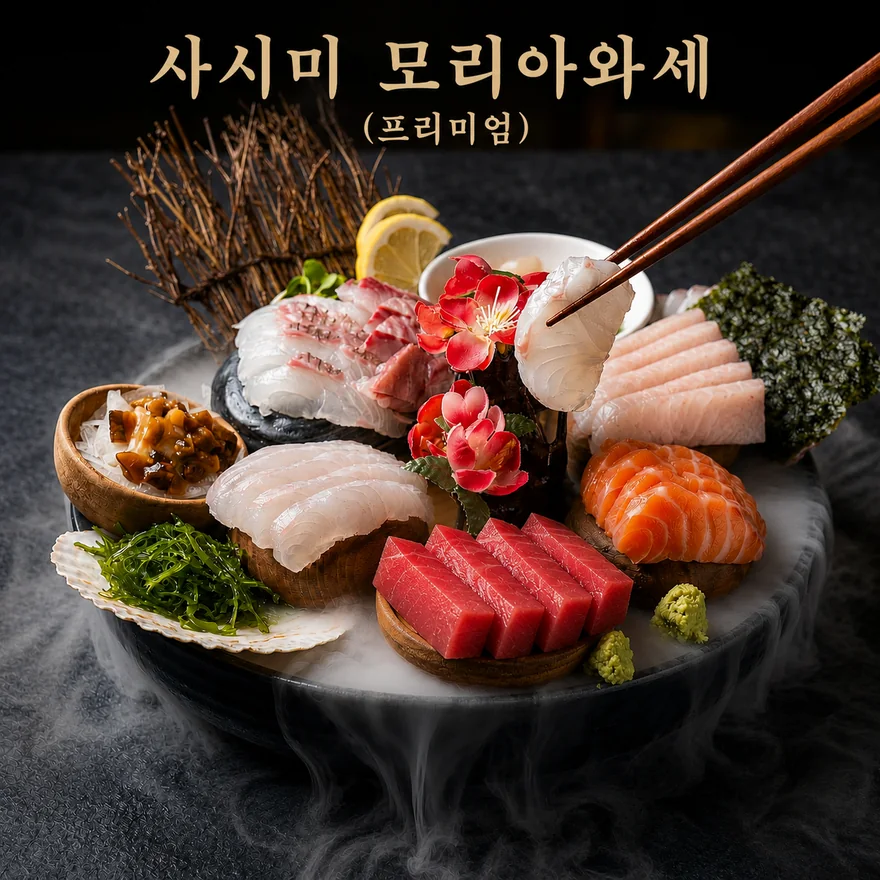 사시미 모리아와세 프리미엄